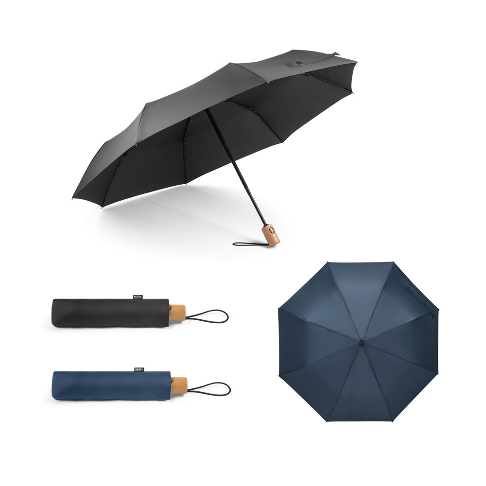Guarda-chuva personalizado em rPET dobrável